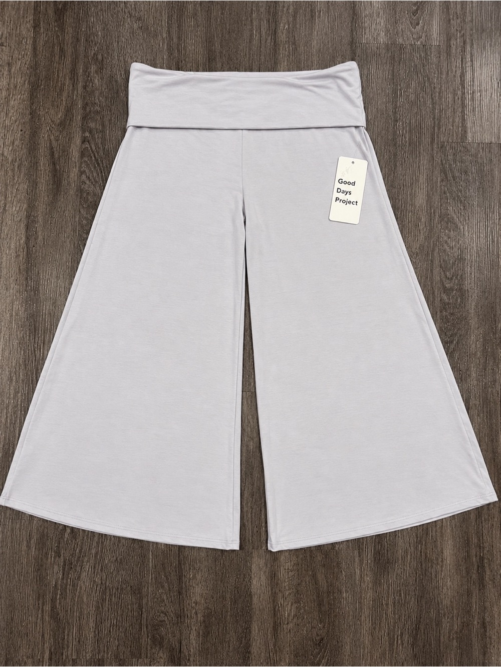 Wide-Leg Lounge Pants in LILAC | GAUCHOS